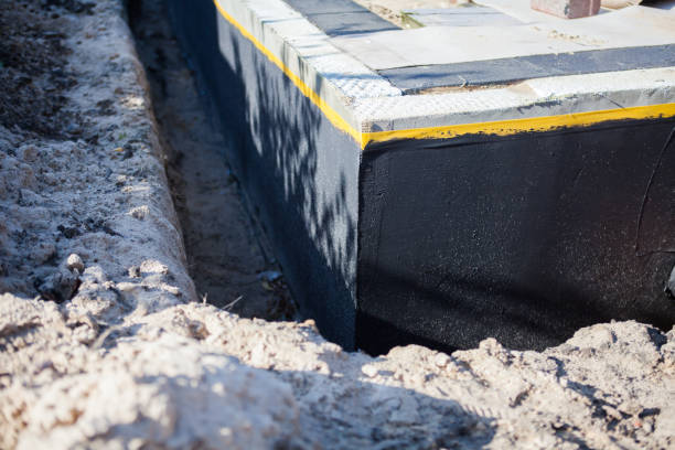 Residential Waterproofing installation at a Bowling Green, IN home by SJ Waterproofing Pros